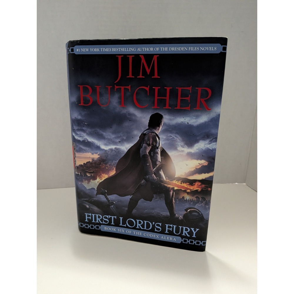 First Lord's Fury Jim Butcher Codex Alera Book 6 First Edition Hardcover 2009